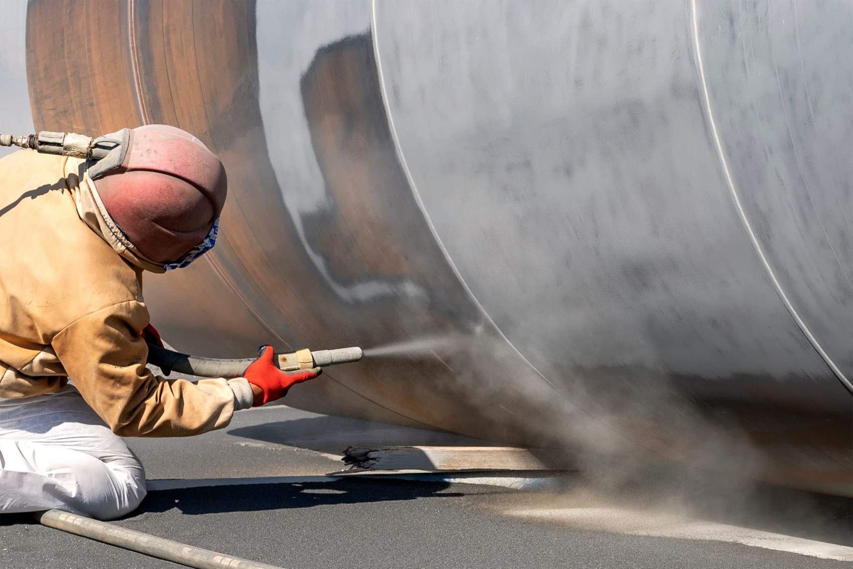Sandblasting and protective coating industrial East Africa
